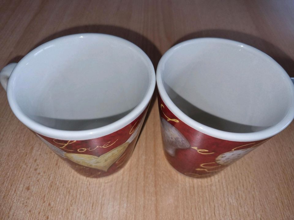 2 Tassen Weihnachten Glühwein in Tettnang
