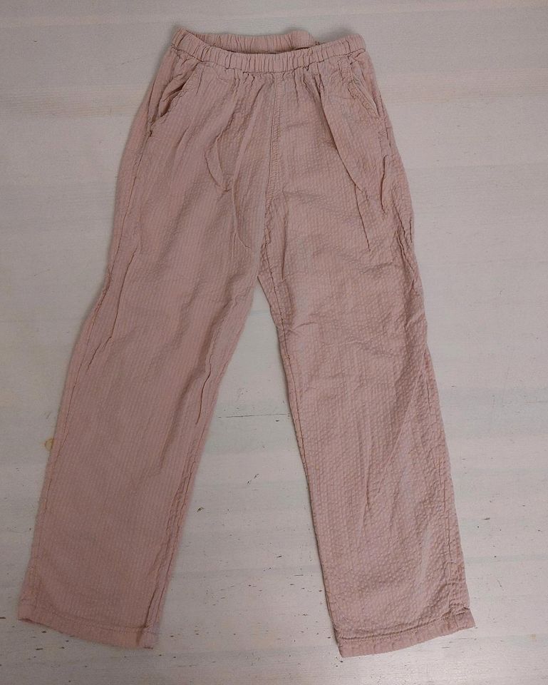 H&M Sommerhose Loose fit  Pull on Culotte  122  Rosa Mädchen in Germering