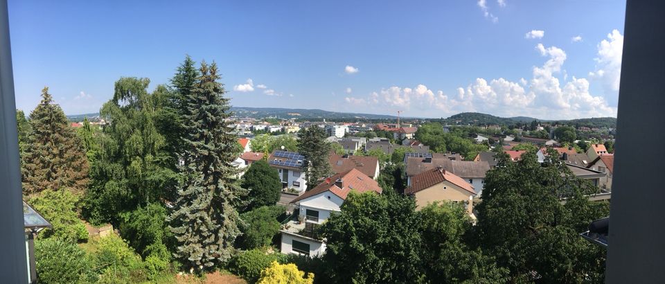 Apartment mit Panoramablick über Aschaffenburg in Aschaffenburg