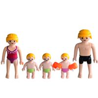 Playmobil Figuren Familie Overbeck im Badeoutfit (Familie Hauser) Bayern - Herrieden Vorschau