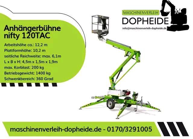 Anhängerbühne - Hubsteiger - Hubbühne - Hebebühne - Arbeitsbühne in Quernheim