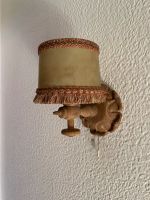 Holzlampe Vintage Wandleuchte Schirmleuchter Bayern - Falkenfels Vorschau