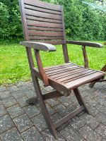 Gartenstuhl aus Holz, 2 Stück Hessen - Fulda Vorschau