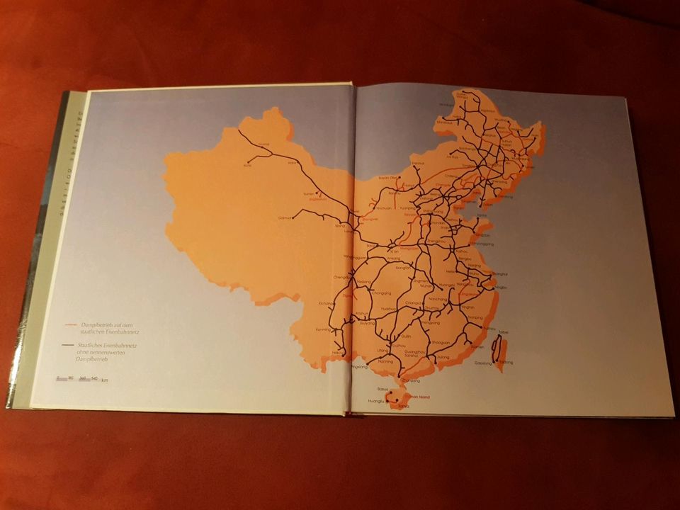 Buch Mit Volldampf durch China Eisenbahn Lokomotive Zug Lok in Wunstorf