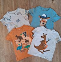 4 Tshirts Set von C&A Tiere Gr.110 Niedersachsen - Burgwedel Vorschau