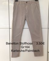 Benetton  Stoffhose Gr 164  nur 3,50€ Baden-Württemberg - Karlsruhe Vorschau