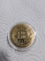 Bitcoin Goldfarbende Münze 4 cm Neu Bad Doberan - Landkreis - Dummerstorf Vorschau