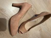 Peeptoes Pumps Wildleder Rosé Unisa Gr 39,5 Bayern - Großostheim Vorschau