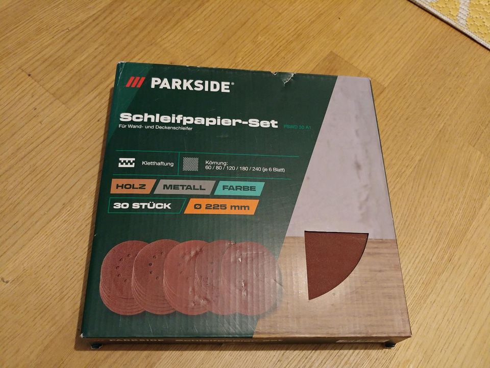 Parkside Schleifpapier 225mm Dirchmesser in Pankow - Weissensee | eBay  Kleinanzeigen ist jetzt Kleinanzeigen