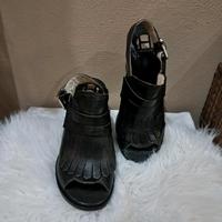 Hangar Made in Italy Leder Sandalen schwarz Gr. 39 neuwertig! Bayern - Kiefersfelden Vorschau