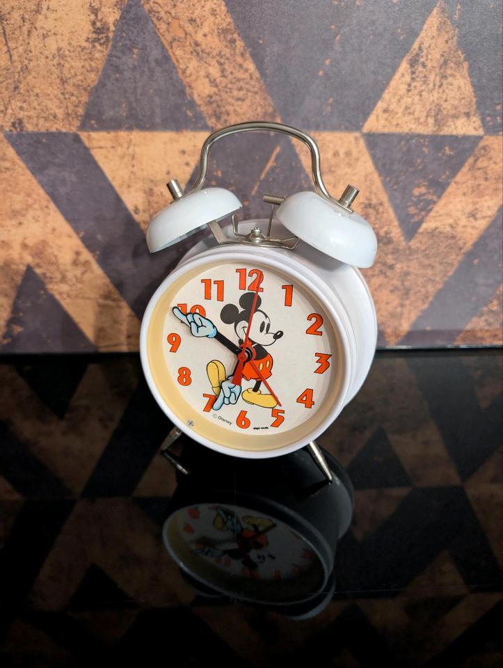Mechanischer Disney Micky Mouse Wecker zum aufziehen Vintage in Plauen