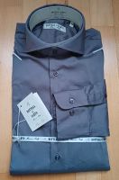 Bottega del Sarto Herren Hemd Gr 39 grau langarm slim fit Oberhem Thüringen - Bad Sulza Vorschau