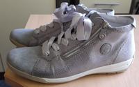 Damen Schuhe Sneaker Rieker hellgrau-silber Gr. 42 Nordrhein-Westfalen - Kalkar Vorschau