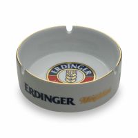 Erdinger Bier Aschenbecher Keramik 10,5cm Goldrand Ascher Zigaret Baden-Württemberg - Pforzheim Vorschau