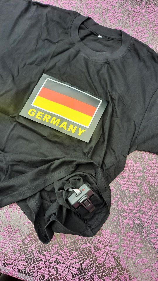 T-Shirt Germany Fanshirt beleuchtet neu in Krostitz