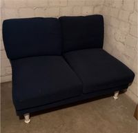 Sofa, Coach, Zweisitzer blau mit Kissen Kreis Ostholstein - Bad Schwartau Vorschau