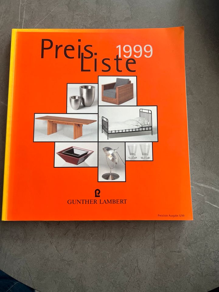 Lambert Preisliste 1999 in Ratingen