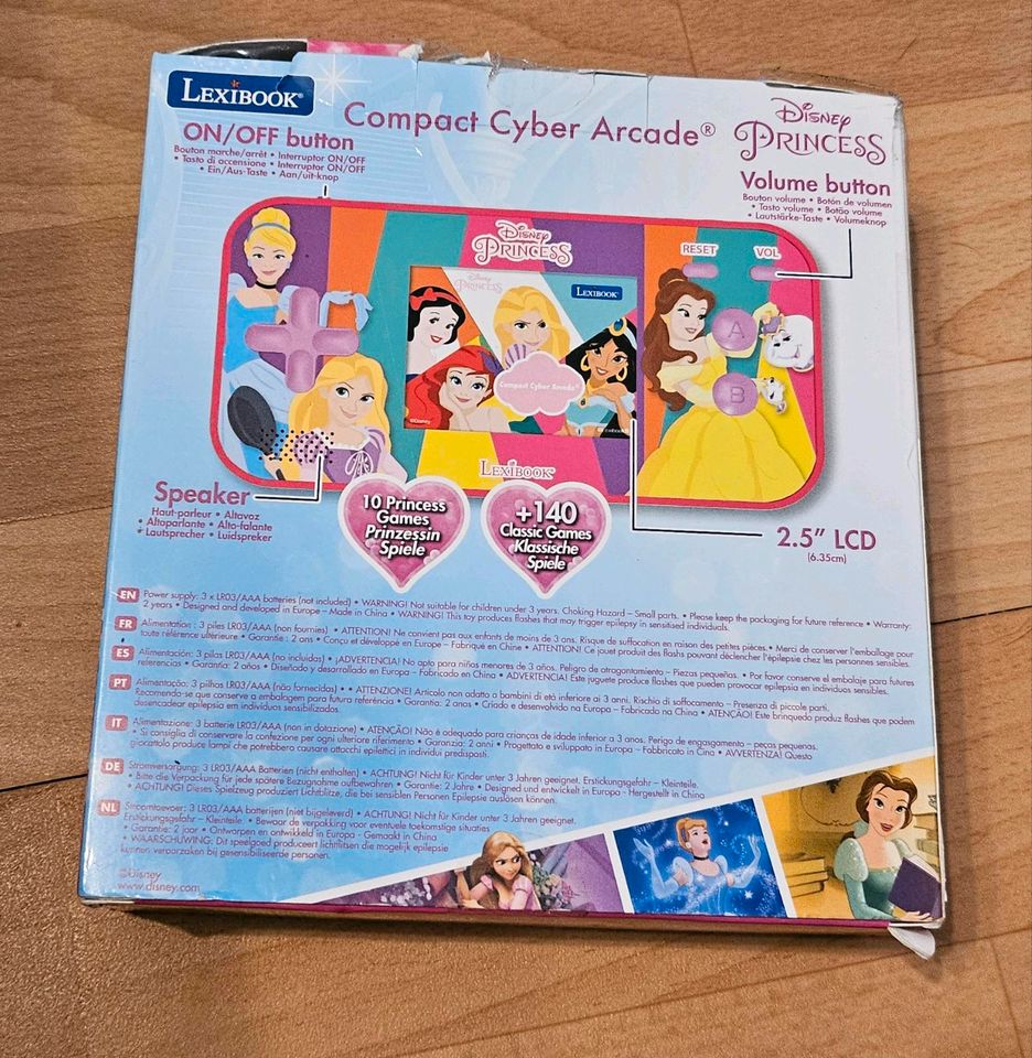 Lexibook Disney Princess Compact Cyber Arcade 150 Games in Leipzig