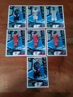 Topps Match Attax Starburst blue Mane Pogba Richarlison Skriniar Bayern - Erding Vorschau