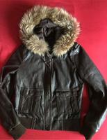 True Religion tolle Lamm Lederjacke mit Kapuze 38 Niedersachsen - Meine Vorschau