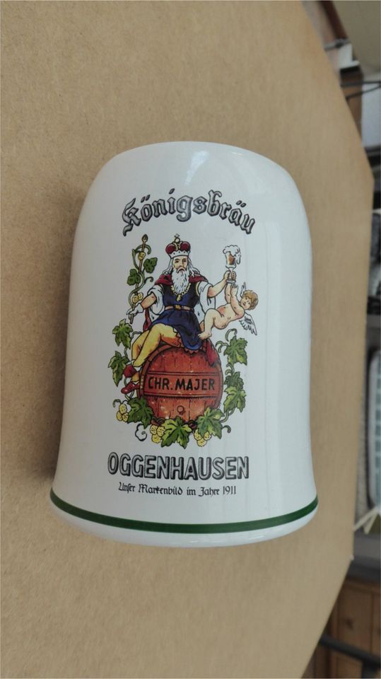 2 Bierkrüge Königsbräu - Oggenhausen je 0,3 l in Herrenberg