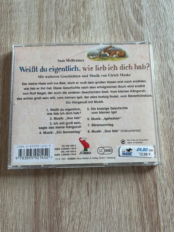 Kinder-CD Weißt du eigentlich wie lieb ich dich hab? in Neumarkt i.d.OPf.