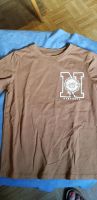 T-Shirt H&M Gr. 122/128 braun mit Print Bayern - Laufach Vorschau