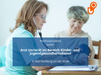 Arzt (m/w/d) im Bereich Kinder- und Jugendgesundheitsdienst | Bad Hessen - Bad Homburg Vorschau