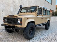 Defender Land Rover NEUAUFBAU Station Wagen S TD5 110 Libyan Sand Thüringen - Wipperdorf Vorschau