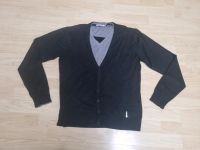 Herren 2in1 Optik Pullover M Cardigan Strickjacke Schwarz Grau Nordrhein-Westfalen - Meinerzhagen Vorschau