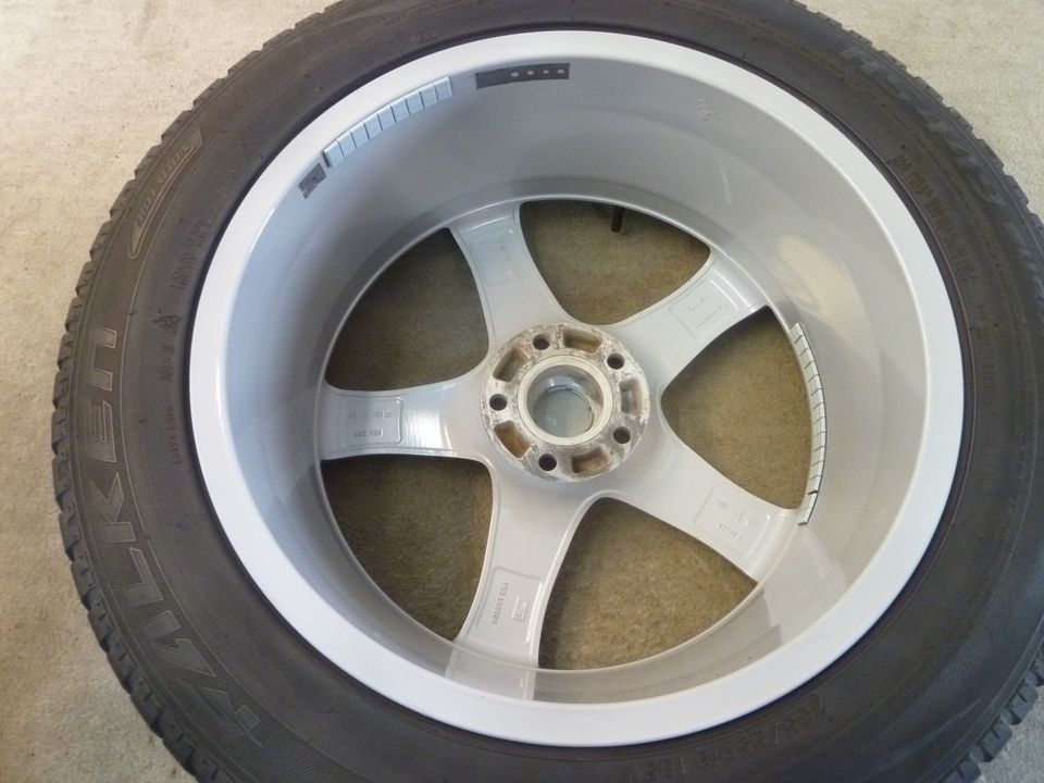 Toyota RAV4 Winterräder 235/55R19 2x7,5 mm 2x5,5 mm Borbet Alufelgen 19" Np. 1780,--EUR in Ilvesheim