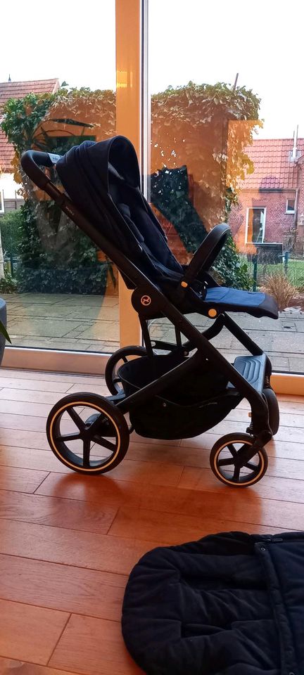 Cybex Balios S Kinderwagen + Cybex Gold Fußsack + Regenverdeck in Sendenhorst