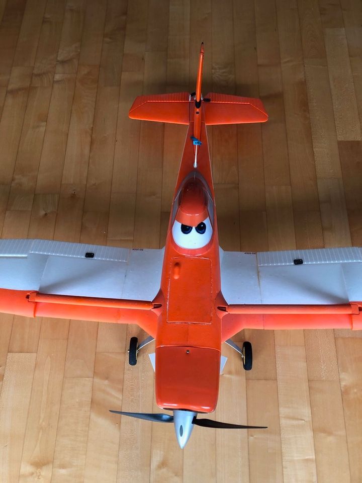 RC Cessna 188 EPO 1500mm mit extra Beleuchtung in Haar