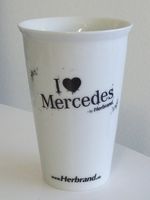 "I love Mercedes"-Herbrand Becher doppelwandig, 225 ml, TOP! Nordrhein-Westfalen - Geldern Vorschau