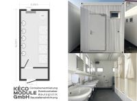 Duschcontainer / Sanitärcontainer / WC-Container / Toilettencontainer 20 Fuß mieten in Mainz, Wiesbaden und Frankfurt Rheinland-Pfalz - Gau-Algesheim Vorschau