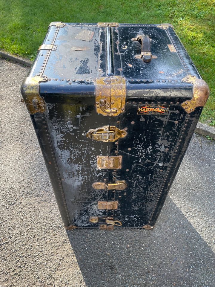 HARTMANN WARDROBE TRUNK, Überseekoffer, Schrankkoffer, Hausbar in Marktleugast