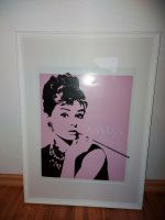 Bilderrahmen Bild A2 Audrey Hepburn weiß Ikea Sachsen - Adorf-Vogtland Vorschau