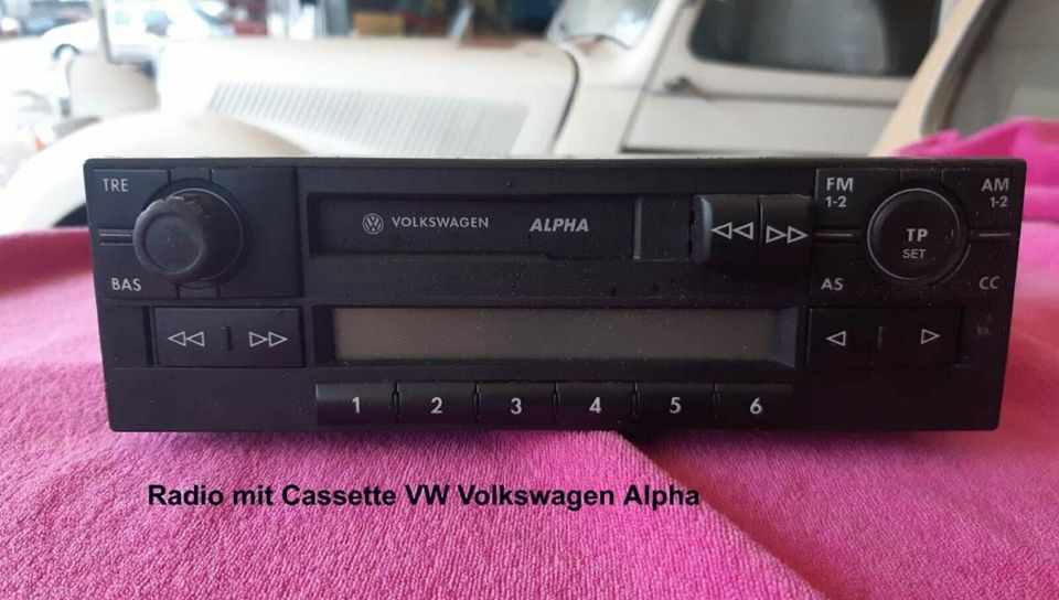 Radio mit Cassette VW Volkswagen Alpha ( Blaupunkt ) in Köln