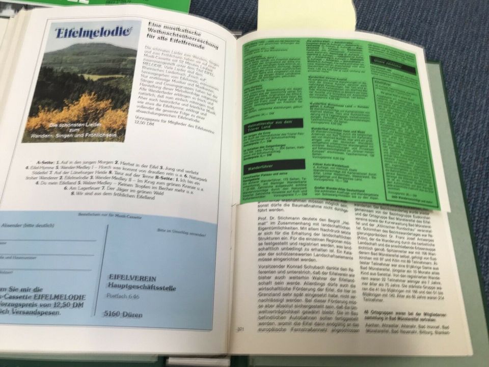 Die Eifel- Zeitschrift des Eifelvereins 1963 - 2020 - Konvolut in Bleialf 