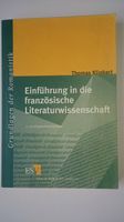 Einführung in die französische Literaturwissenschaft T. Klinkert Wandsbek - Hamburg Marienthal Vorschau