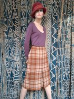 Vintage-Rock, Wolle, Karo, Tartan, kein Retro, Gr. XS/S Nordrhein-Westfalen - Jülich Vorschau