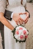 Umstands-Hochzeitskleid von Tiffany Rose, Modell Verona lang Nordrhein-Westfalen - Werne Vorschau