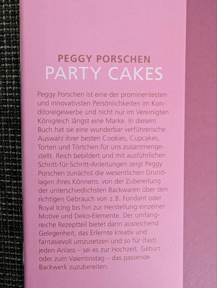 Buch Party Cakes von Peggy Porschen in Flörsheim am Main