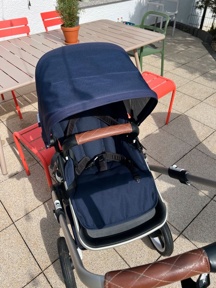 Bugaboo Fox Classic, navy, mit Babywanne in Gießen