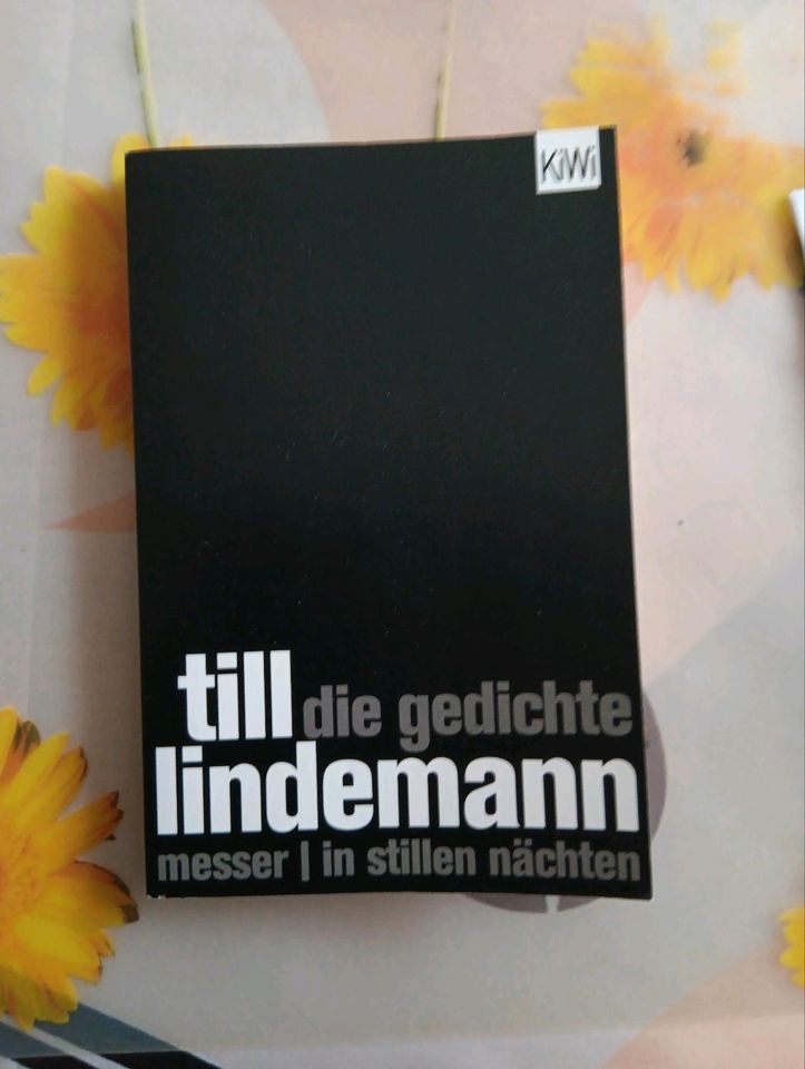 Till Lindemann (Rammstein) Buch "Die Gedichte", Top in Penzlin