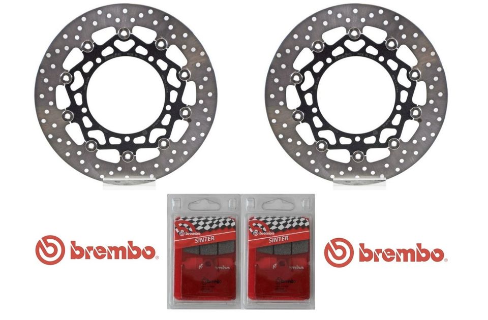 BREMBO, Yamaha FZ8 /N/S/Fazer (RN25), Bremsscheiben + Bremsbeläge in Neu Wulmstorf