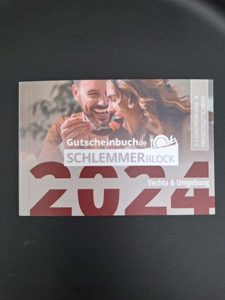 Gutscheinbuch/Schlemmerblock 2024 Vechta in Vechta