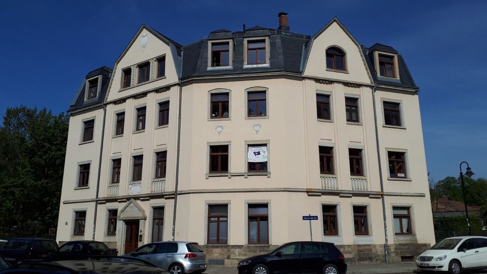 Wunderschöne 5-Raum-Maisonette mit Wohnküche, FB-Heizung, 2 Balkonen und großer Terrasse im Denkmal! in Dresden