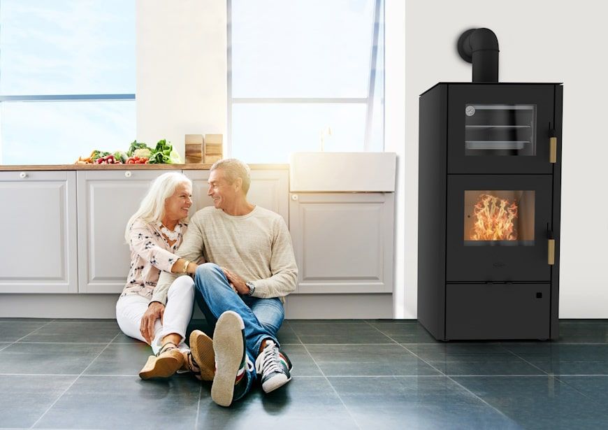 NEU!  7KW  Kaminofen mit Backfach ab 2599,--€ in Alzenau