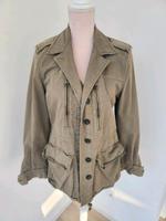 Jeansjacke Parka khaki Zara Niedersachsen - Sickte Vorschau